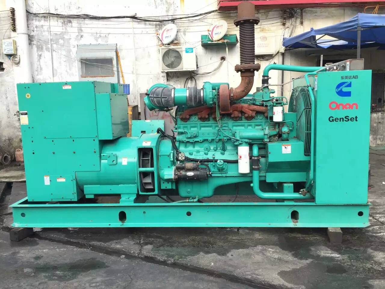 长安租赁发电机-柴油发电机不正常冒烟的原因